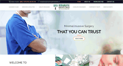 Desktop Screenshot of niramayahospitals.in